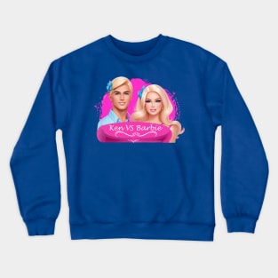 ken vs barbie Crewneck Sweatshirt